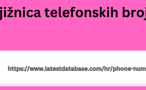 Knjižnica telefonskih brojeva