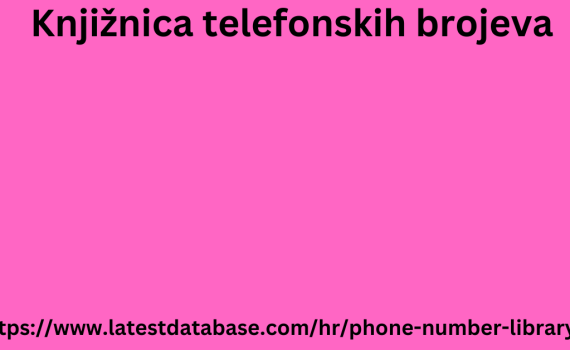 Knjižnica telefonskih brojeva