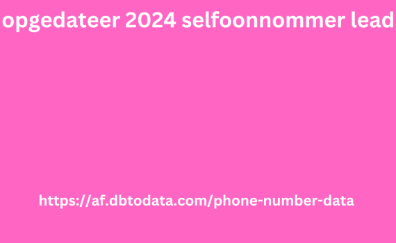 opgedateer 2024 selfoonnommer lead