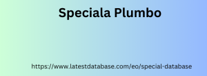 Speciala Plumbo