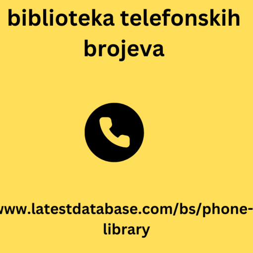 biblioteka telefonskih brojeva