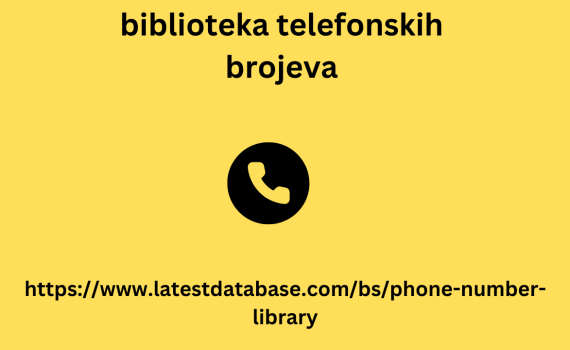 biblioteka telefonskih brojeva