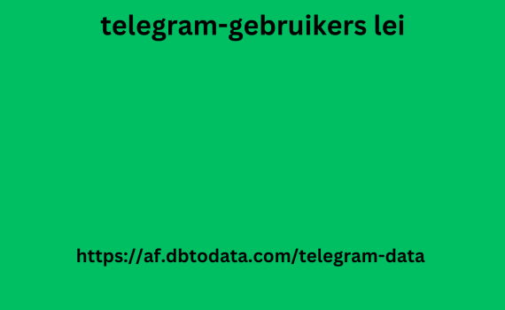 telegram-gebruikers lei