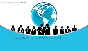 Jobfunktions-E-Mail-Datenbank