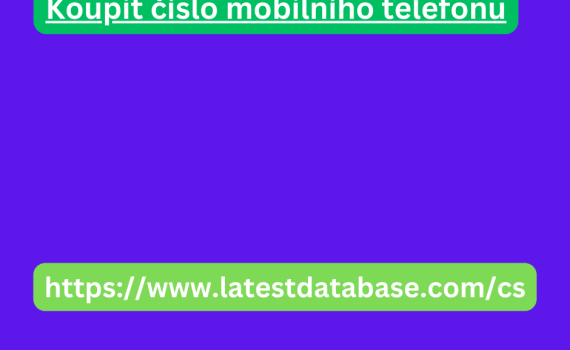 Koupit číslo mobilního telefonu