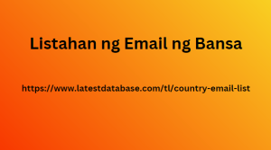 Listahan ng Email ng Bansa