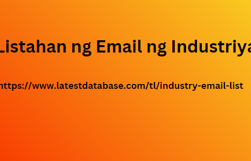 Listahan ng Email ng Industriya