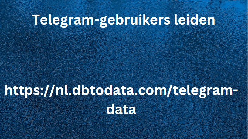 Telegram-gebruikers leiden