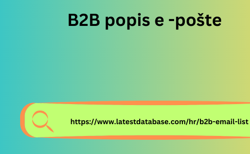 B2B popis e -pošte