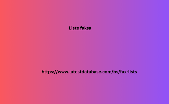 Liste faksa