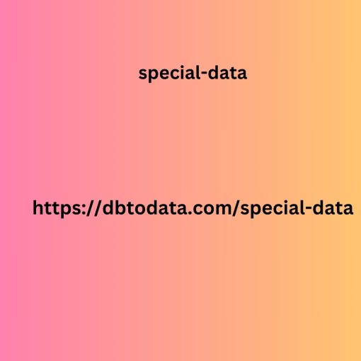 special-data