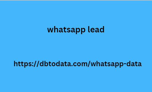 whatsapp lead