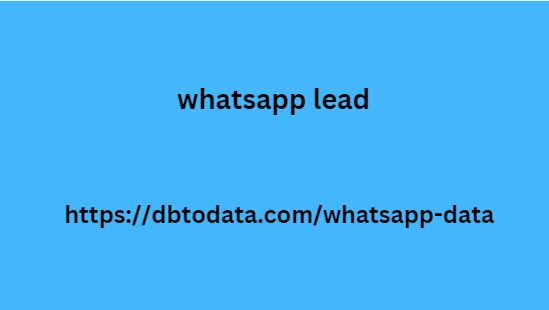 whatsapp lead