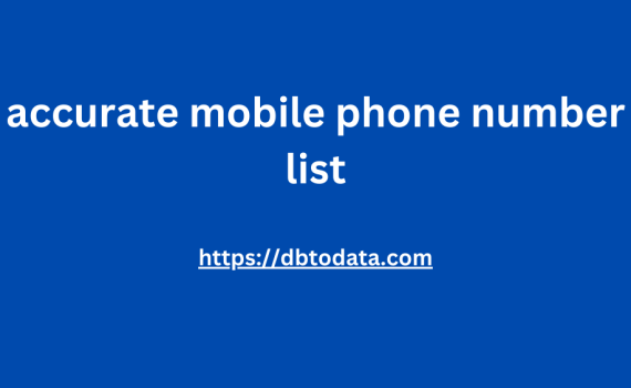 accurate mobile phone number list