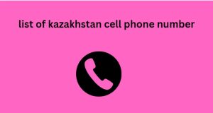 list of kazakhstan cell phone number