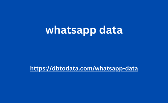 whatsapp data