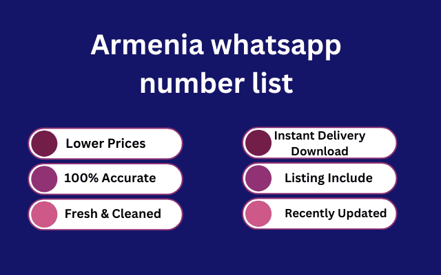 Armenia whatsapp number list