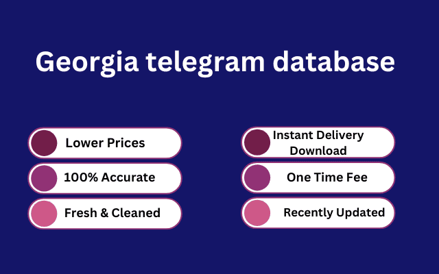 Georgia telegram database