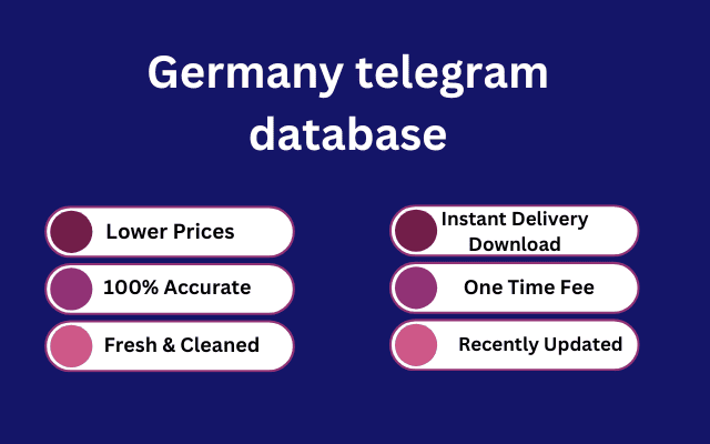 Germany telegram database