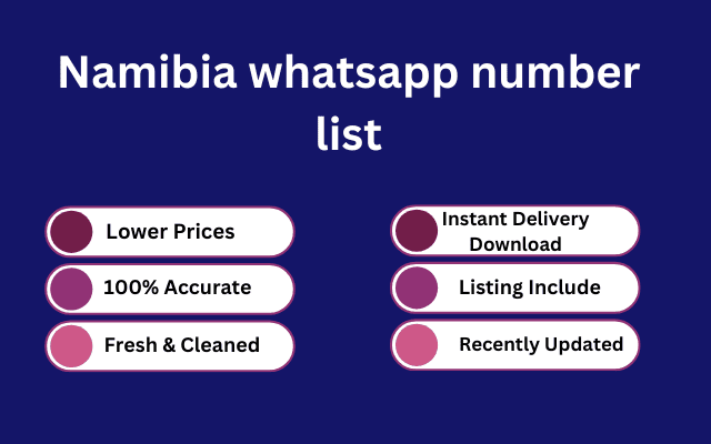 Namibia whatsapp number list