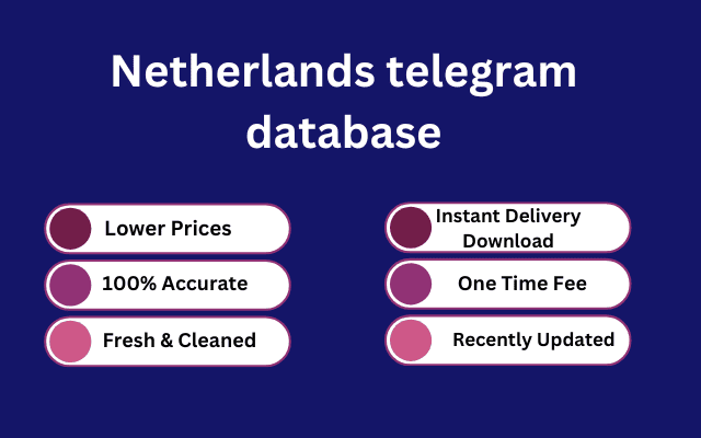 Netherlands telegram database