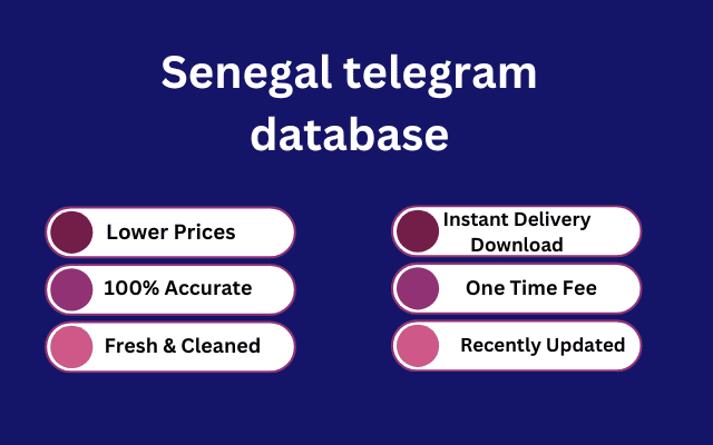 Senegal telegram database