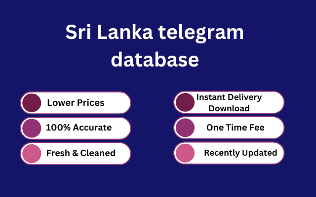 Sri Lanka telegram database