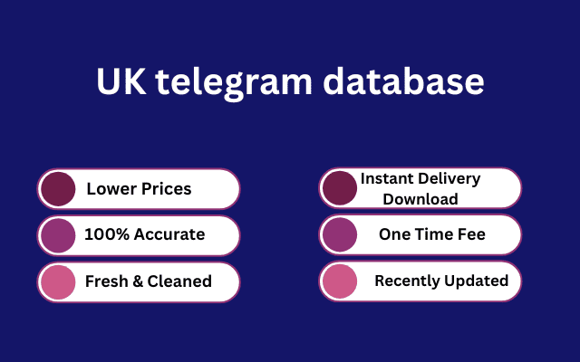 UK telegram database